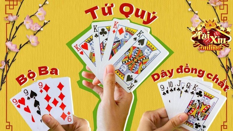 Trong Tiến lên có nhiều tổ hợp bet thủ cần lưu ý